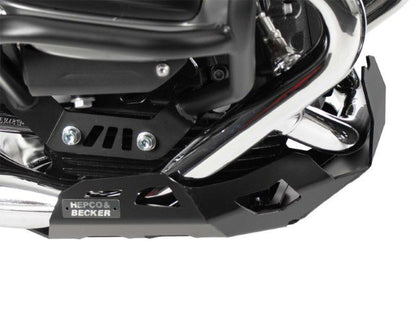Carterplaat Aluminium Zwart Hepco&Becker Bmw R12/S '24-