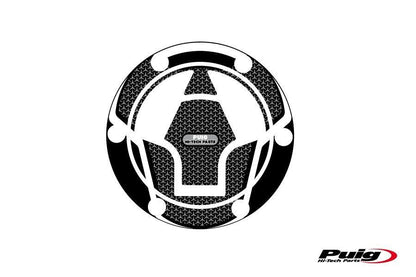 Tankdopcover Puig Voor Kawasaki Ninja 250/ Z250 Sl/ Z300 '15- Zwart/Carbon Look