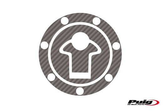 Tankdopcover X-TREME Puig carbon look voor KTM 125 Duke '11-/ 390 Duke '13-// RC125/390 '14-