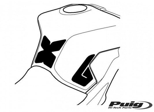 Tankprotectieset 3-Delig Puig Yamaha Mt-09 '13-