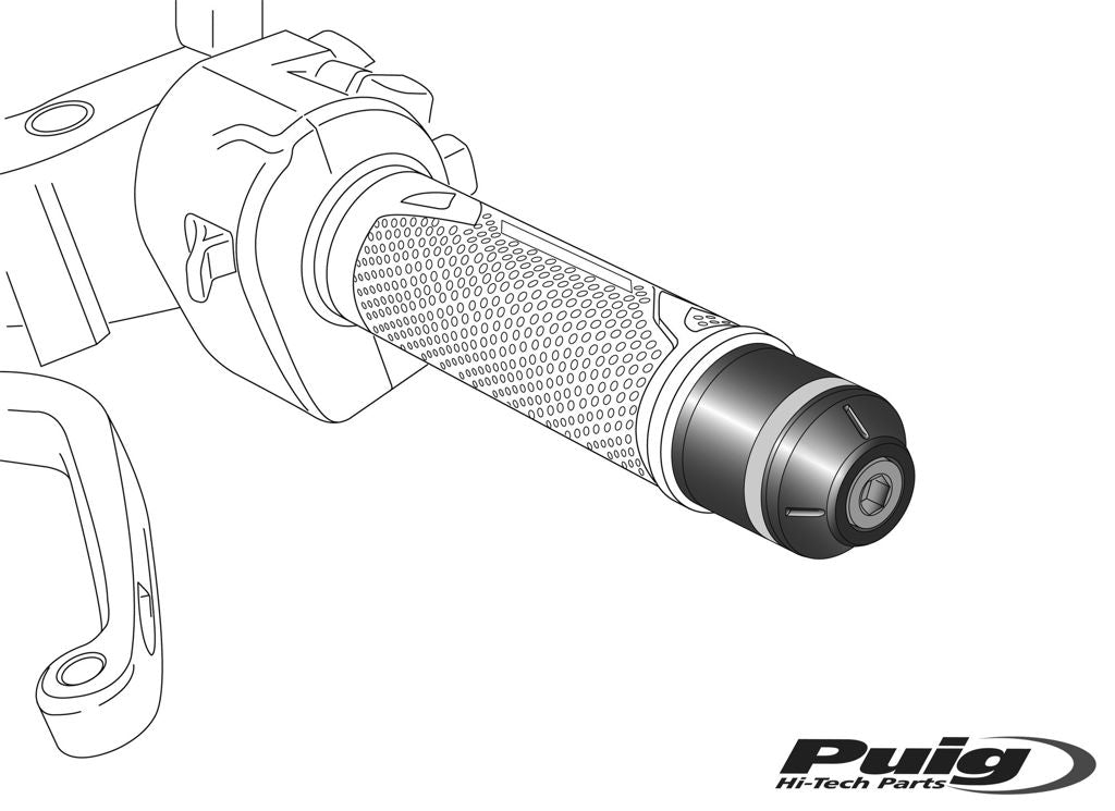 Trillingsdempers Puig Model Short With Ring Bmw G310R '16-