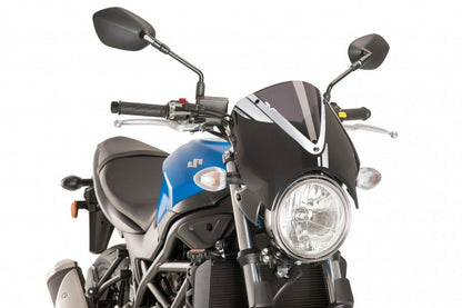 Windscherm Zwart Naked New Generation Puig Suzuki Sv650 '16-