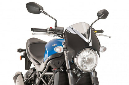 Windscherm Zwart Naked New Generation Puig Suzuki Sv650 '16-