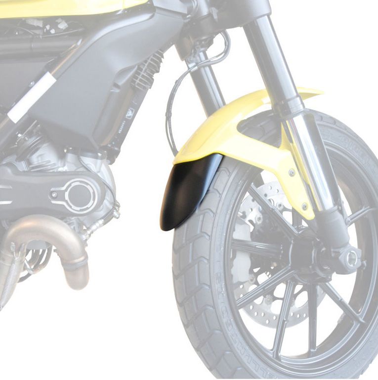 Voorspatbord Verlenger Zwart Puig Ducati Scrambler Icon/Sixty2