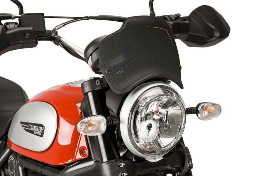 Front Plate Puig Ducati Scrambler Modellen