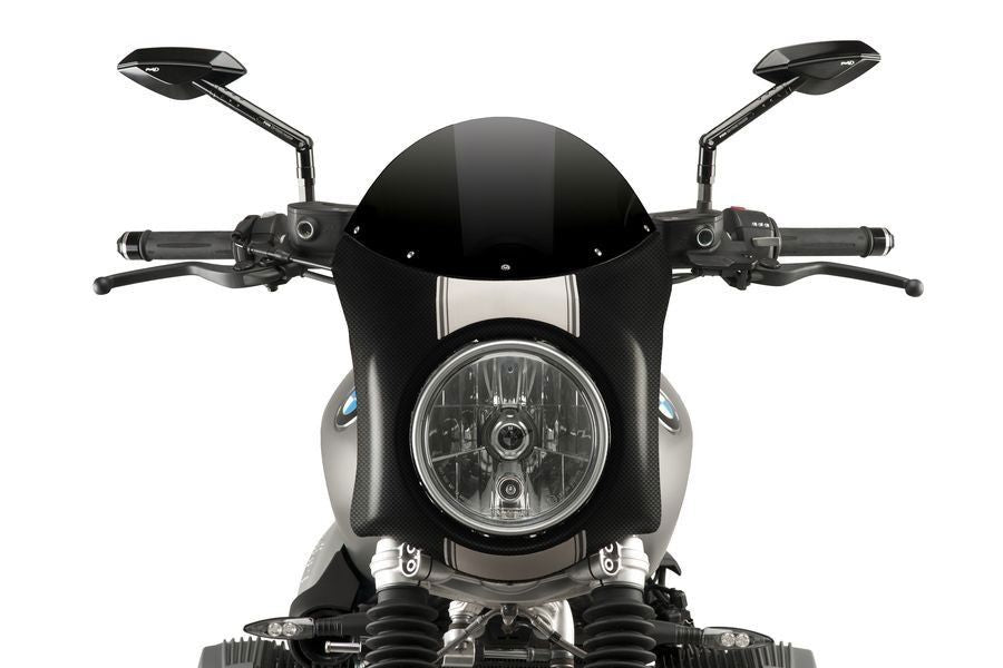 Vervangingsruit Retro Fairing Met Carbon Look Kuipje Puig Bmw R Nine T Scrambler '16-