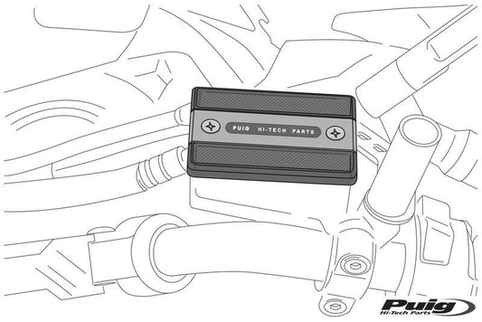 Koppelingvloeistofreservoircover T-Max 500 '08-'11/ T-Max 530 '12-'16 Puig