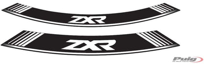 Velglint Puig met logo Kawasaki ZXR