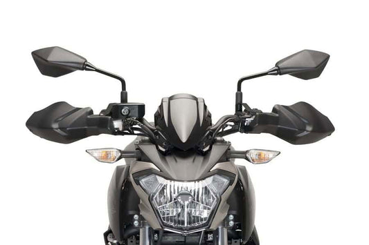 Handkappen Puig Kawasaki Z650 / Z900 '17- mat zwart