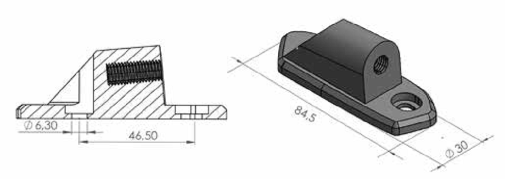 Puig Kuipspiegeladapter - Suzuki GSX-8S 2023-2026 | GSX-R1000 2017-2022 - Links / Rechts / Set