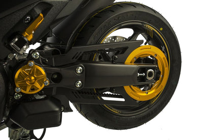 Riemcover aluminium zwart Puig Yamaha T-Max 530 '17-