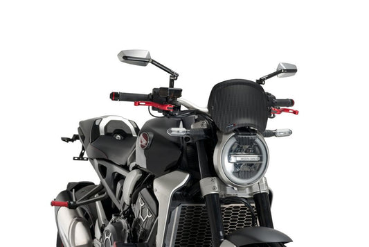 Frontal Plate carbon look Honda CB1000R Neo Sports Cafe '18-