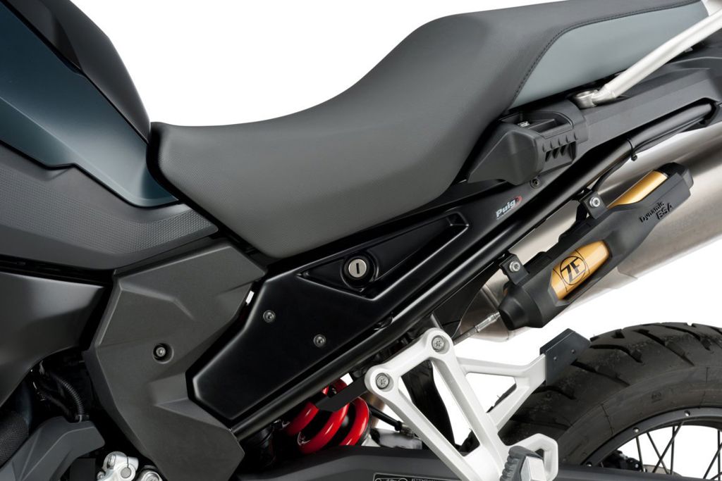 Side Cover Panel Rear Spoiler Links Puig Bmw F750Gs '18- Mat Zwart