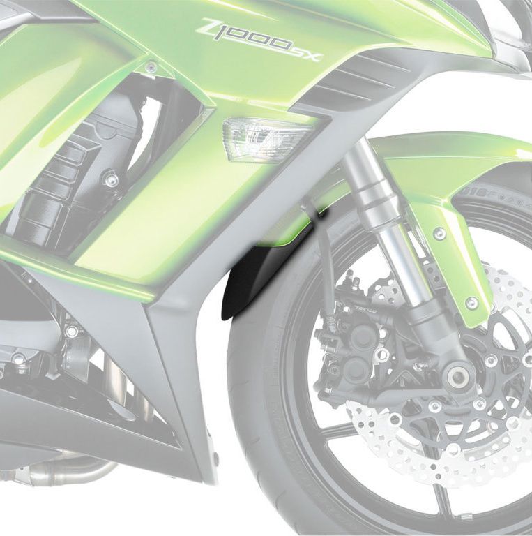 Voorspatbord Verlenger Puig Zwart Kawasaki Z900 ’17-'24