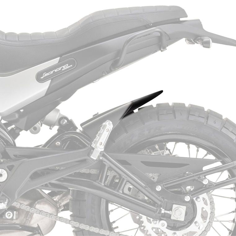 Achterspatbord Verlenger Mat Zwart Voor Spatbord Benelli Leoncino 500/Trial 15'-21