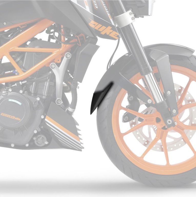 Voorspatbord Verlenger Voor De Achterkant Zwart Puig Ktm 125/390 Duke '17-'21