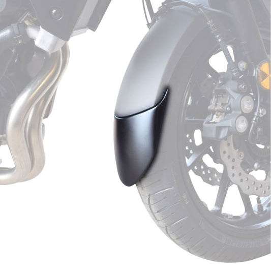 Voorspatbord verlenger zwart Yamaha YZF-R125 '08-'13