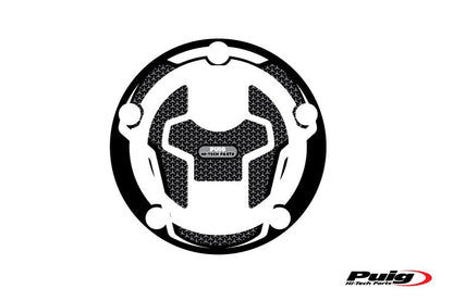 Tankdopcover Puig Voor Suzuki Gsx-S125 '17- Zwart/Carbon Look