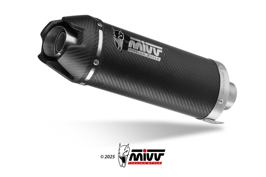 Mivv 3-1 Systeem Met Ak-1 Carbon Yamaha Mt-09 '24- Goedgekeurd