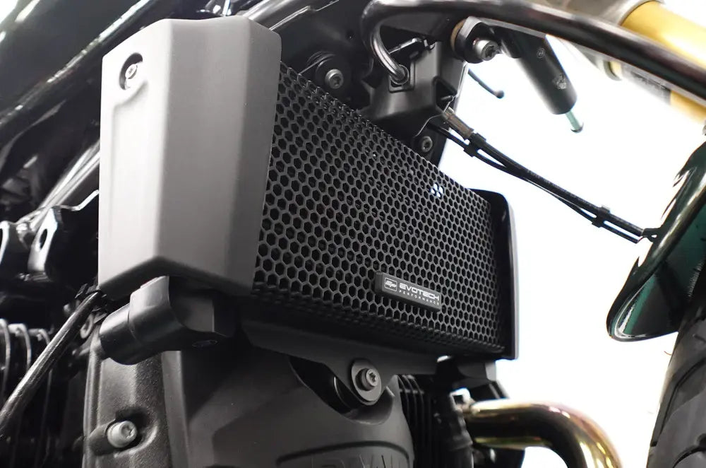 Radiatorcover Zwart Evotech Performance Bmw R12 '24-