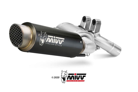 Mivv Gp Pro Black Rvs Bmw F900R '20-