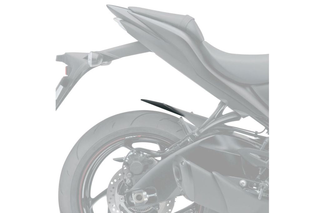 Achterspatbord verlenger mat zwart voor het originele spatbord Suzuki GSX-S1000/F '15-'21