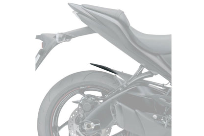 Achterspatbord verlenger mat zwart voor het originele spatbord Suzuki GSX-S1000/F '15-'21