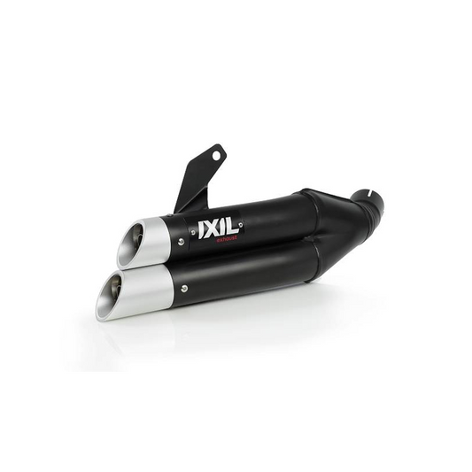 IXIL full System - dual hyperlow blaxk XL Kawasaki ER-6 '12-16 / Versys 650 '15-22