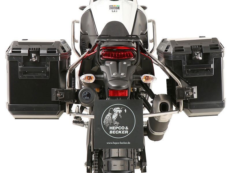 Kofferset Hepco&Becker 'Cutout' Zwart Yamaha Xt700Z Tenere / Rally '19-20