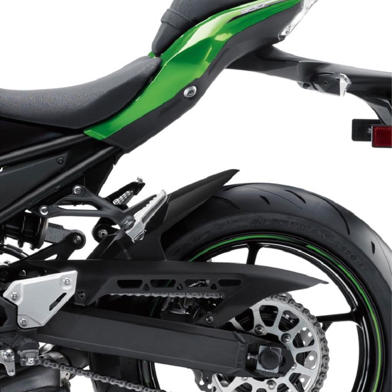 Achterspatbord Verlenger Mat Zwart Voor Het Originele Spatbord Puig Kawasaki Z900/Rs/Cafe