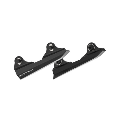 Afdekplaatjes duo voetsteunen Evotech Performance Triumph Street Triple 765 R '23-