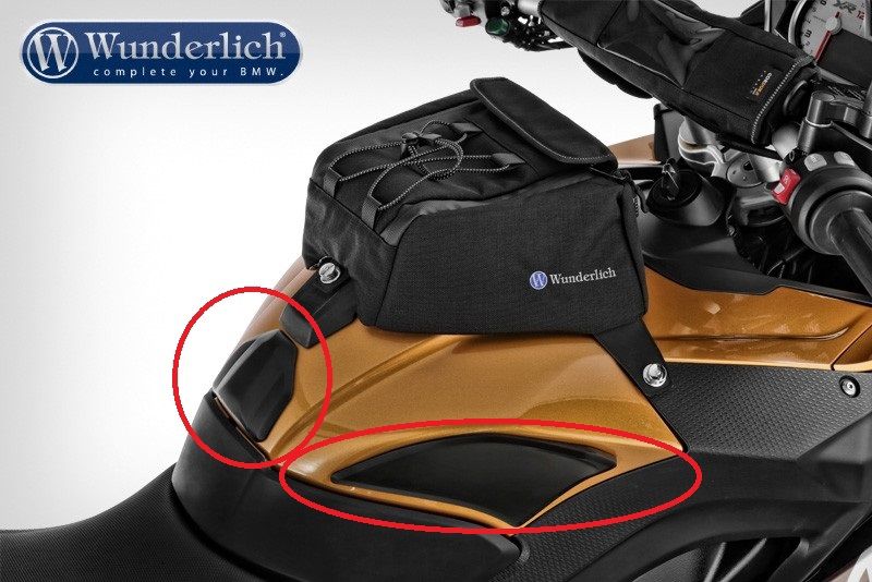 Tank Pad Set Bmw S1000Xr - Black Wunderlich