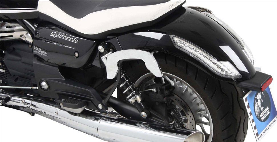 C-Bow tasdragers chroom Hepco&Becker Moto Guzzi California 1400 Custom / Touring '14-