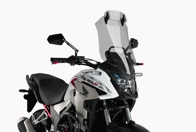 Vervangingsruit Touring Met Opzetruitje Licht Getint Puig Honda Cb500X '16-