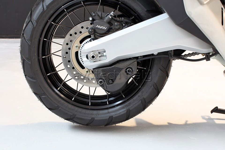 Carbon Parking Brake Caliper Cover Evotech Honda X-Adv