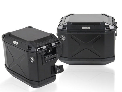 Kofferset Hepco&Becker 'Cutout' Zwart Bmw R12 G/S '25-