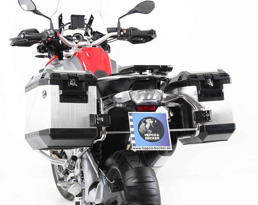 Kofferset Hepco&Becker 'Cutout' Met Rvs Rek En Xplorer Koffers Bmw R1200Gs Lc '13-'18