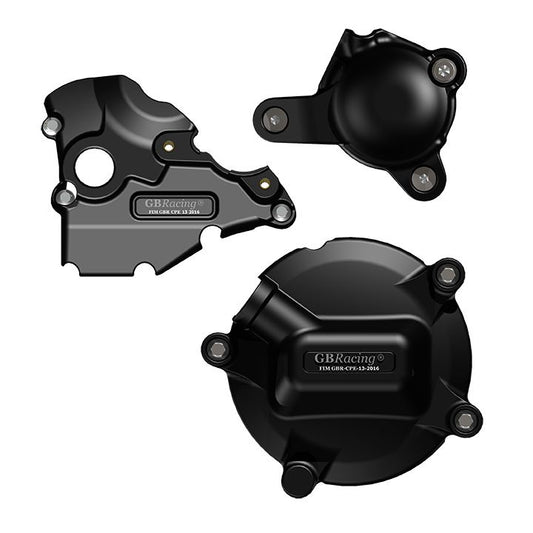GB-Racing engine cover set Honda MOTO 3 (koppeling, alternator en oil protection)