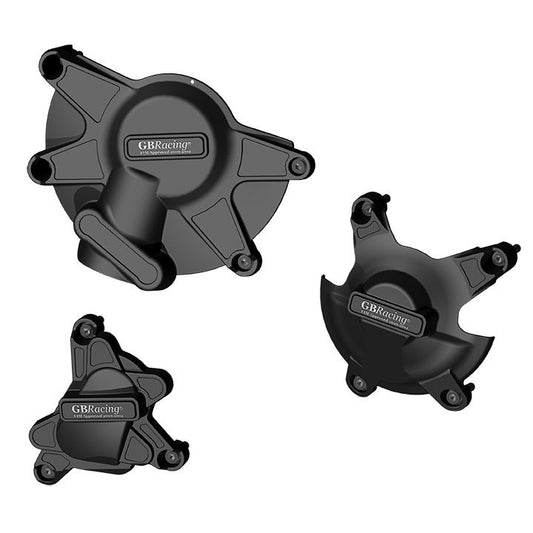 GB-Racing engine cover set Yamaha YZF-R1 '09-14 (koppeling, pulse en dynamo cover)