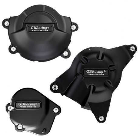 GB-Racing engine cover set Yamaha YZF-R6 '06- (koppeling, pulse en dynamo cover)