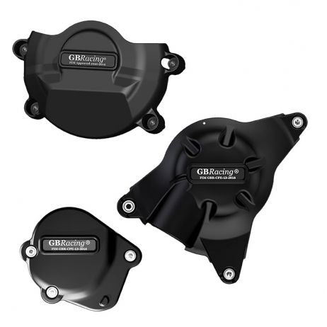GB-Racing KIT engine cover set Yamaha YZF-R6 '06-(koppeling, pulse en dynamo cover)