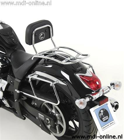 Tassendragers standaard chroom Hepco&Becker Yamaha XVS950A Midnight Star 2009-