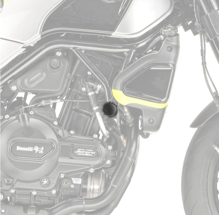 Frame End Caps Puig Voor De Benelli Leoncino 500 / Leoncino Trial