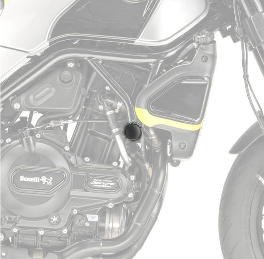 Frame End Caps Puig Voor De Benelli Leoncino 500 / Leoncino Trial