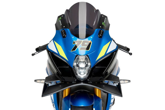 Frontal Spoiler GP Puig voor Suzuki GSX-R1000 / R '17- mat zwart