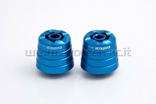 Trillingsdempers Evotech voor diverse Kawasaki modellen (KA1)-Blauw