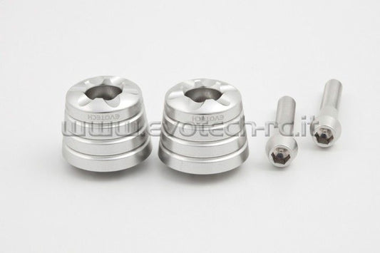 Trillingsdempers Evotech diverse modellen Aprilia/ Suzuki-Zilver