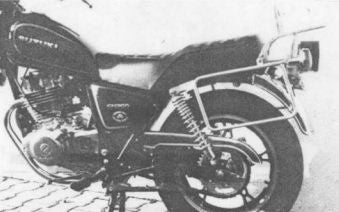 Kofferrek Chroom Hepco & Becker Suzuki Gn(X)250E