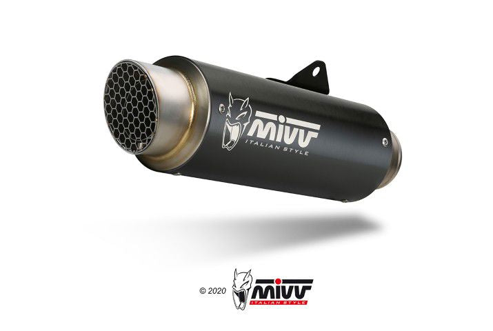 Mivv 3-1 Systeem Met Gp Pro Black Rvs Yamaha Mt-09 / Sp '24-