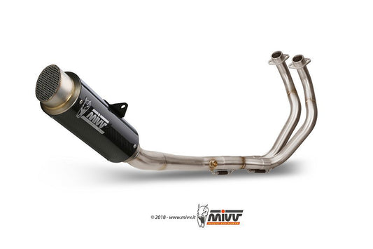 Mivv 2-1 Systeem Met Gp Pro Carbon Yamaha Mt-07 '25- Goedgekeurd